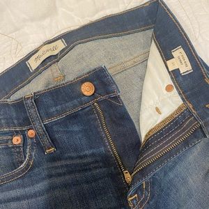 Madewell 9” mid rise skinny jeans